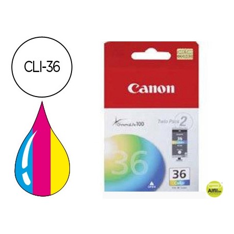 INK-JET CANON CLI-36 TRICOLOR PIXMA MINI 260 IP100