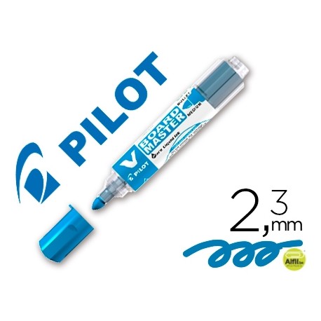 ROTULADOR BOARD MASTER PARA PIZARRA BLANCA AZUL TINTA LIQUIDA TRAZO 2,3MM