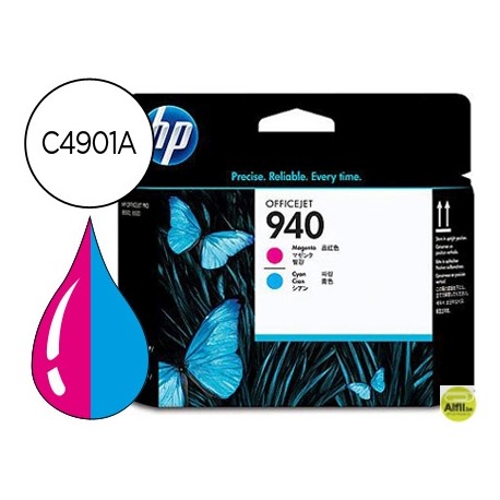 INK-JET HP 940 CABEZAL CIAN/MAGENTA OFFICEJET PRO 8000 / PRO 8500