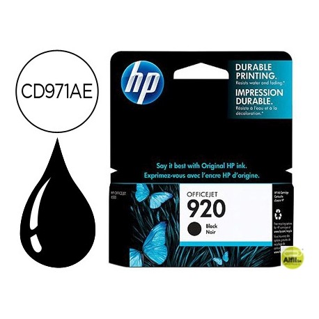 INK-JET HP 920 420PAG OFFICEJET 68500 NEGRO
