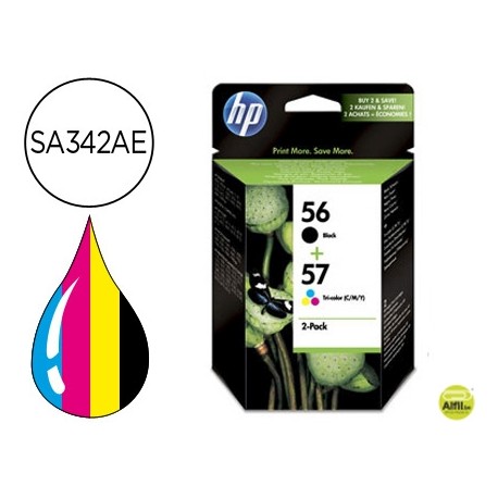 INK-JET HP N. 56 + 57 COMBO PACK