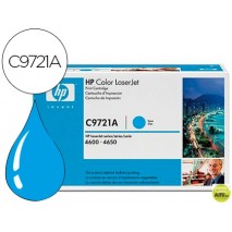 TONER HP C9721A CIAN LASERJET 4600 -8000 PAG