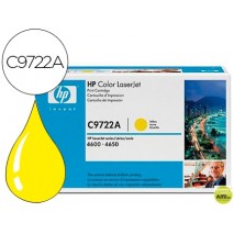 TONER HP C9721A AMARILLO LASERJET 4600 -8000 PAG