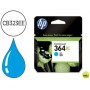 INK-JET HP 364XL CIAN PHOTOSMART PREMIUM - C309A / SERIES C5300 / C6300 / B8500 / D5400 -750PAG