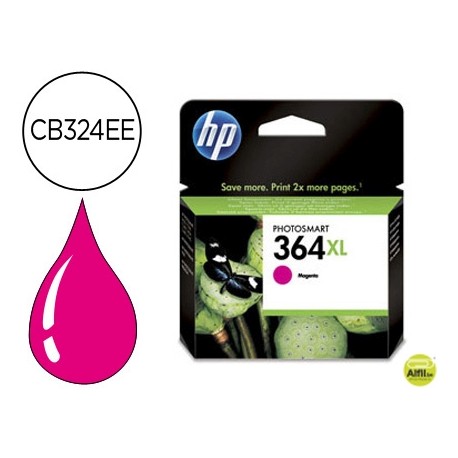 INK-JET HP 364XL MAGENTA PHOTOSMART PREMIUM - C309A / SERIES C5300 / C6300 / B8500 / D5400 -750PAG