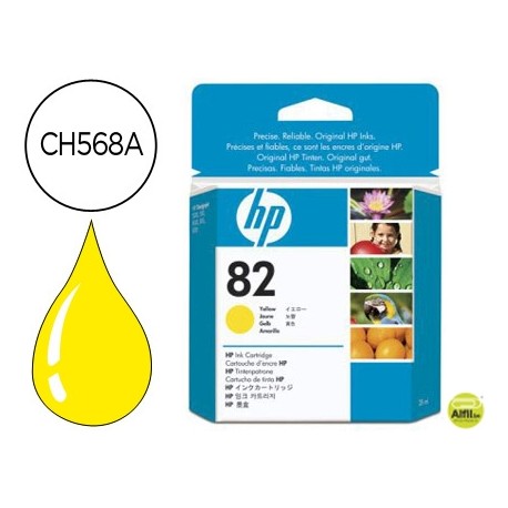 INK-JET HP 82 AMARILLO DESIGNJET SERIES 120/500/510/800/815