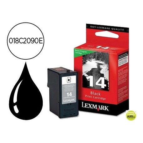 INK-JET LEXMARK 14 NEGRO RETORNABLE