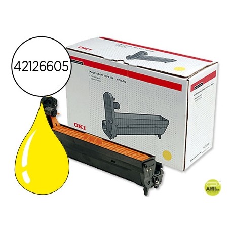 TAMBOR OKI C5100/5200/5300/5400 AMARILLO -17000 PAG-