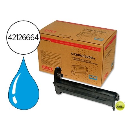 TAMBOR OKI C3200 CIAN -14000 PAG- TYPE C6LE
