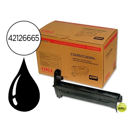 TAMBOR OKI C3200 NEGRO -14000 PAG- TYPE C6LE