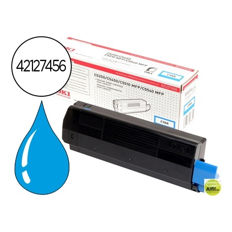 TONER OKI C5250/5450/5510MFP/5540MFP CIAN ALTA CAPACIDAD -5000 PAG- TYPE C6