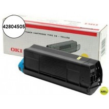 TONER OKI C5200/5400 AMARILLO -3000 PAG TYPE C6