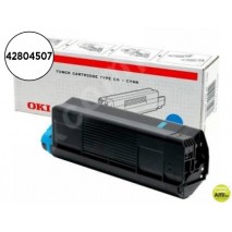 TONER OKI C5200/5400 CIAN -3000 PAG TYPE C6