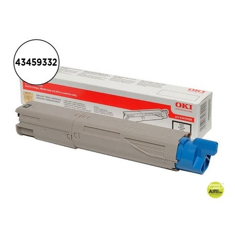 TONER OKI C3300/3400/3450 NEGRO -2500 PAG- TYPE C9