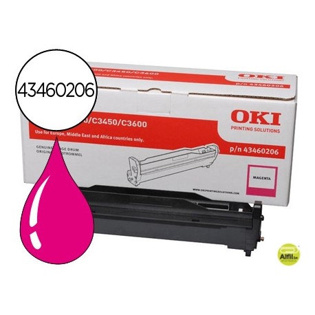 TAMBOR OKI C3300/3400 MAGENTA -15000 PAG- TYPE C9