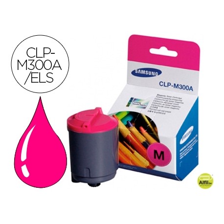TONER SAMSUNG CLP-300 MAGENTA -1000 PAG