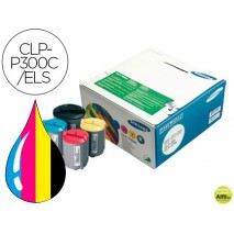 TONER SAMSUNG CLP-300 LASER VALUE PACK -TONER AMARILLO CIAN MAGENTA Y NEGRO