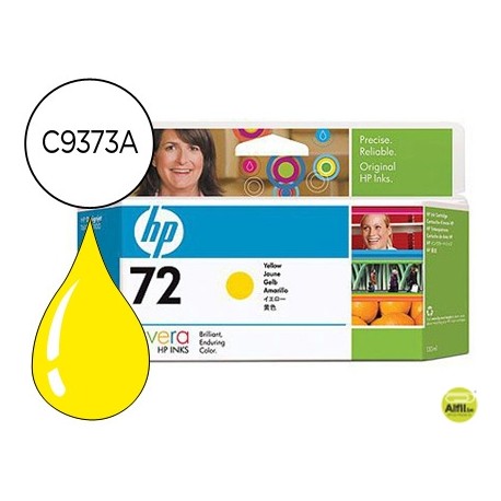 INK-JET HP 72 AMARILLO FOTO DESIGNJET T610/1100 -130ML-