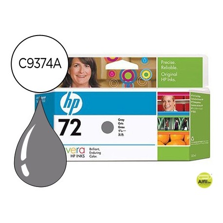 INK-JET HP 72 GRIS FOTO DESIGNJET T610/1100 -130ML-