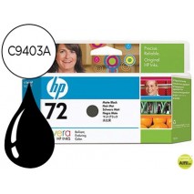 INK-JET HP 72 NEGRO MATE DESIGNJET T610/1100 -130ML-