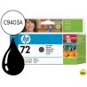 INK-JET HP 72 NEGRO MATE DESIGNJET T610/1100 -130ML-