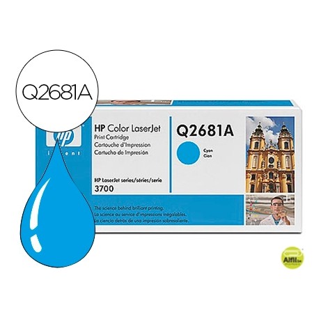 TONER HP 81A CIAN -6000PAG- LASERJET 3700
