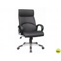 SILLA DIRECCION Q-CONNECT RESPALDO ALTO REGULABLE EN ALTURA ALTO 1.185+85MM ANCHO 510MM PROFUNDIDAD