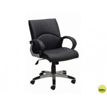 SILLA DIRECCION Q-CONNECT RESPALDO MEDIO REGULABLE EN ALTURA ALTO 900+85MM ANCHO 500MM PROFUNDIDAD 5