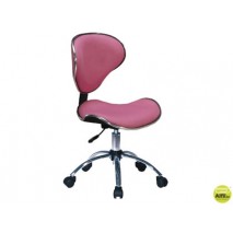 SILLA GIRATORIA Q-CONNECT RESPALDO MEDIO REGULABLE ALTURA 845+120MM ALTO 460MM DE ANCHO Y 450MM PROF