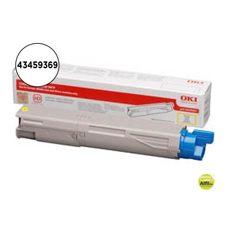 TONER OKI C3520/3530 MC350/360AMARILLO - 2.500PAG-