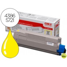 TONER OKI C5850/5950/MC560 AMARILLO -6000PAG- TYPE C11