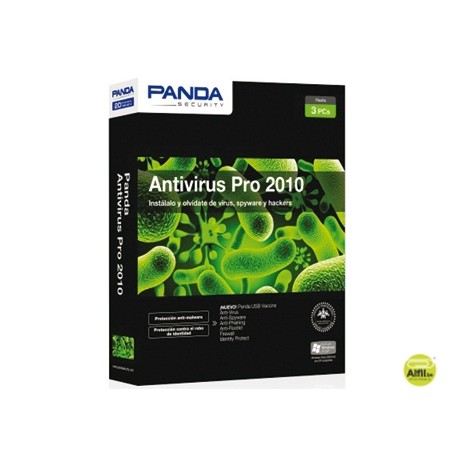 PANDA ANTIVIRUS PRO 2011 WINDOWS 7 COMPATIBLE -PARA 3 ORDENADORES-