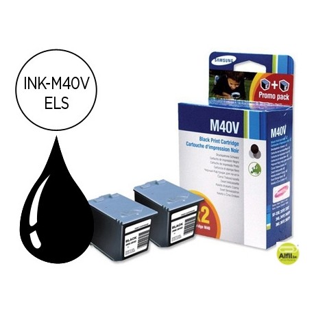 INK-JET SAMSUNG 41 NEGRO 1.500 PAGINAS -PACK 2- SF 330 331P 335T 340 345TP 360 365TP 341P 361P
