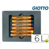 LAPICES MAQUILLAJE GIOTTO MAKEUP CAJA DE 6 COLORES SURTIDOS
