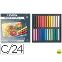 TIZA PASTEL LYRA ESTUCHE CARTON 24 COLORES