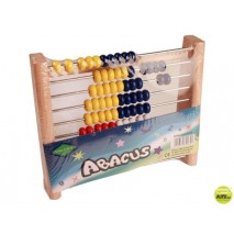 ABACO MADERA 21X17,5X 5 CMS 100 BOLAS