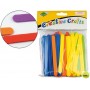 PALILLOS PARA POLO GOMA EVA 11 X 1 CM BLISTER DE 150 UNIDADES COLORES SURTIDOS
