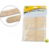 PALILLO PARA POLO MADERA COLORNATURAL 15 X 2 CM BLISTER DE 100 UNIDADES