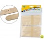 PALILLO PARA POLO MADERA COLORNATURAL 15 X 2 CM BLISTER DE 100 UNIDADES