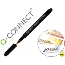 ROTULADOR Q-CONNECT DETECTOR DE BILLETES FALSOS BLISTER