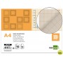 PAPEL DIBUJO LIDERPAPEL 210X297MM 80G/M2 MILIMETRADO PACK DE 10
