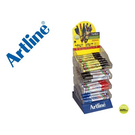 ROTULADOR ARTLINE -EXPOSITOR DE 72 UNIDADES GAMAS EK-70-EK-90 SURTIDOS