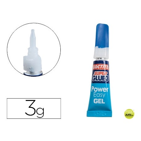 PEGAMENTO LOCTITE POWER EASY 3 GRS ADHESIVO INSTANTANEO