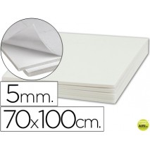 CARTON PLUMA LIDERPAPEL ADHESIVO 1 CARA 70X100 CM ESPESOR 5 MM