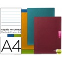 LIBRETA LIDERPAPEL SCRIPTUS A4 48 HOJAS 90G/M2 HORIZONTAL CON MARGEN