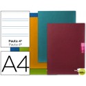 LIBRETA LIDERPAPEL SCRIPTUS A4 48 HOJAS 90G/M2 PAUTA 4Ë 3.5MM CON MARGEN