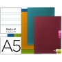 LIBRETA LIDERPAPEL SCRIPTUS A5PLUS 48 HOJAS 90G/M2 PAUTA 4Ë3.5 MM. CON MARGEN