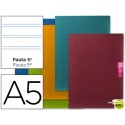 LIBRETA LIDERPAPEL SCRIPTUS A5+ 48 HOJAS 90G/M2 PAUTA 5Ë 2,5MM CON MARGEN