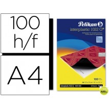 PAPEL CARBON PELIKAN NEGRO TAMANO A-4
