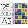 PAPEL FOTOCOPIADORA COLOR COPY  MATE DIN A3+ 300 GRAMOS PAQUETE 125 HOJAS